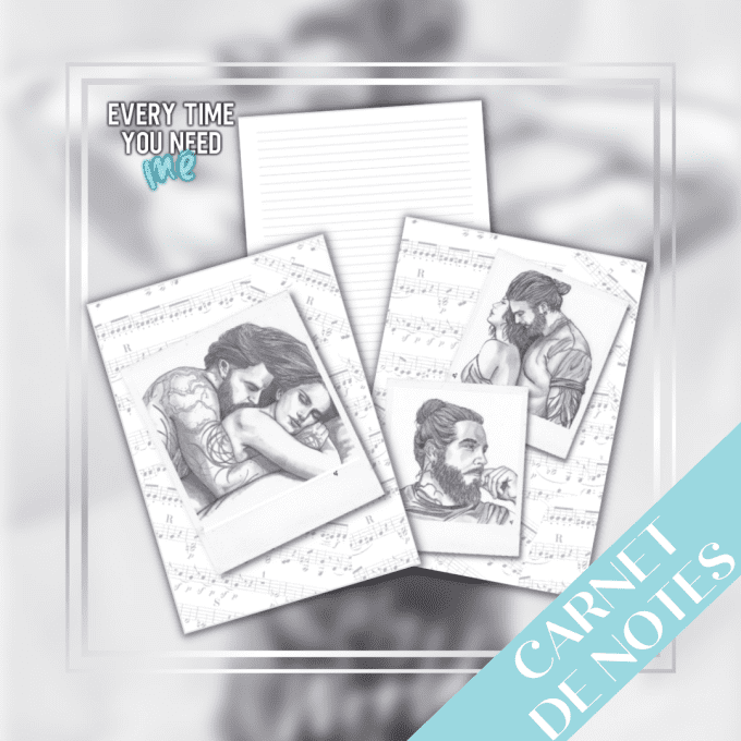 Carnets de notes illustrés - Edition spéciale "Every Time You Need Me X My World is yours"