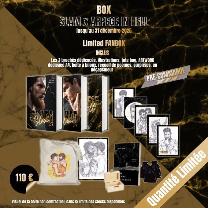 SLAM x ARPEGE IN HELL - LIMITED FANBOX  - PRECOMMANDE