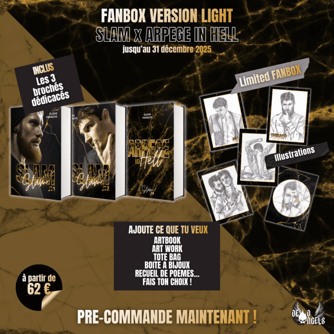 SLAM x ARPEGE IN HELL - LIMITED FANBOX VERSION LIGHT à partir de 62€ - PRECOMMANDE