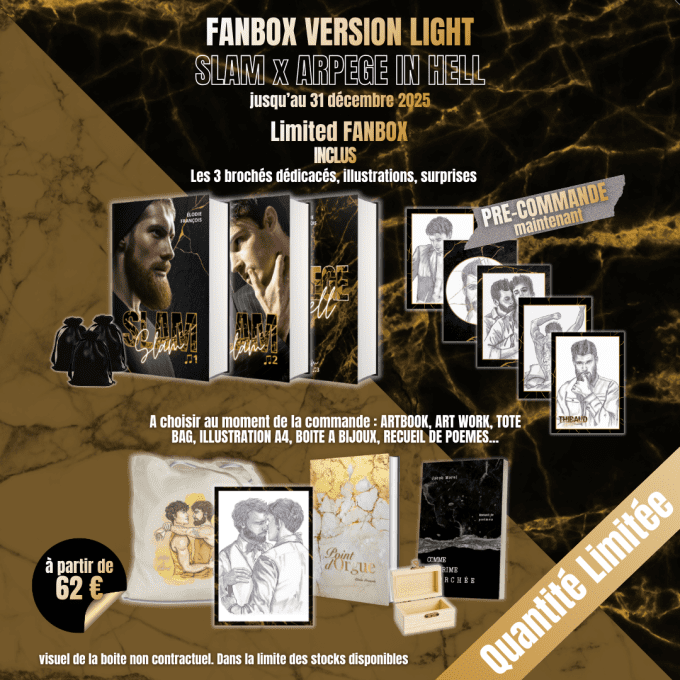 SLAM x ARPEGE IN HELL - LIMITED FANBOX VERSION LIGHT à partir de 62€ - PRECOMMANDE