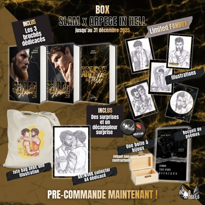 SLAM x ARPEGE IN HELL - LIMITED FANBOX  - PRECOMMANDE